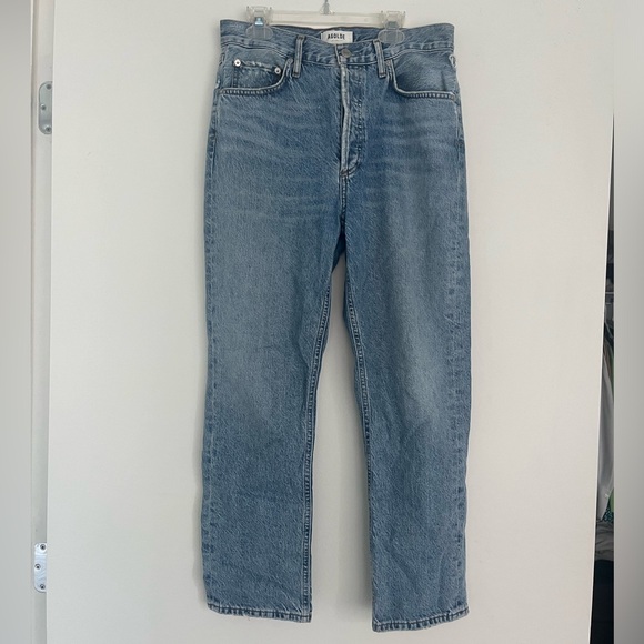 AGOLDE Riley High Rise Straight Crop - Picture 2 of 6